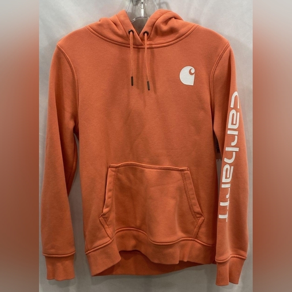 Carhartt Relaxed Fit Midweight Graphic Logo Sweatshirt Size S NWOT $59.99 - Picture 2 of 6